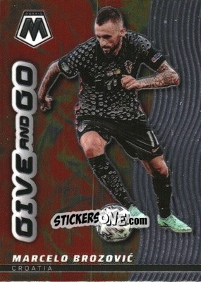 Sticker Marcelo Brozovic - Road to FIFA World Cup Qatar 2022 Mosaic n. 15gg - Panini