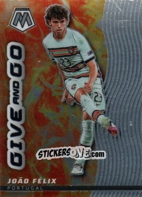 Sticker Joao Felix - Road to FIFA World Cup Qatar 2022 Mosaic n. 17gg - Panini