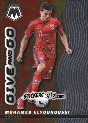 Sticker Mohamed Elyounoussi - Road to FIFA World Cup Qatar 2022 Mosaic n. 18gg - Panini