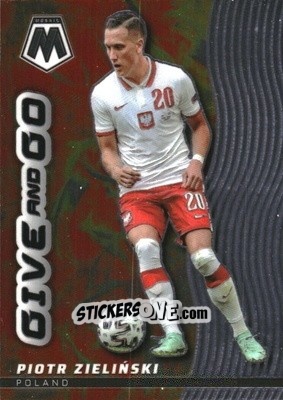 Sticker Piotr Zielinski - Road to FIFA World Cup Qatar 2022 Mosaic n. 20gg - Panini
