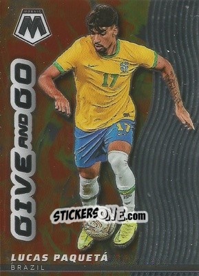 Sticker Lucas Paqueta - Road to FIFA World Cup Qatar 2022 Mosaic n. 21gg - Panini