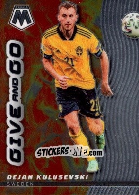 Sticker Dejan Kulusevski - Road to FIFA World Cup Qatar 2022 Mosaic n. 25gg - Panini