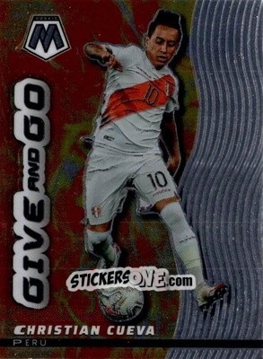 Sticker Christian Cueva - Road to FIFA World Cup Qatar 2022 Mosaic n. 30gg - Panini