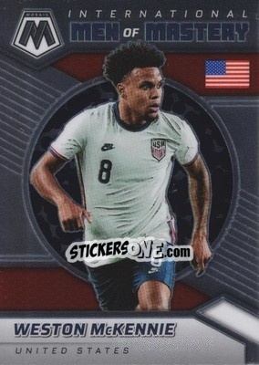 Sticker Weston McKennie - Road to FIFA World Cup Qatar 2022 Mosaic n. 3i - Panini