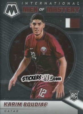 Sticker Karim Boudiaf - Road to FIFA World Cup Qatar 2022 Mosaic n. 7i - Panini