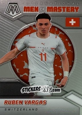 Sticker Ruben Vargas - Road to FIFA World Cup Qatar 2022 Mosaic n. 9i - Panini