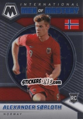 Sticker Alexander Sorloth - Road to FIFA World Cup Qatar 2022 Mosaic n. 14i - Panini