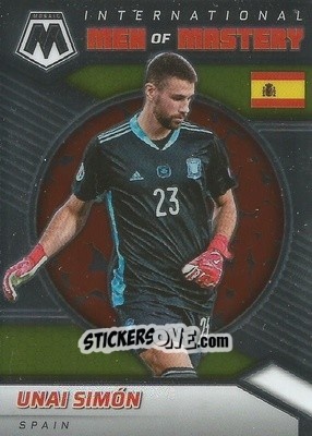 Sticker Unai Simon - Road to FIFA World Cup Qatar 2022 Mosaic n. 26i - Panini