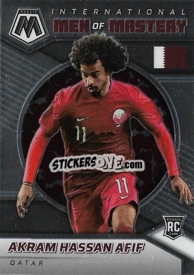 Sticker Akram Hassan Afif - Road to FIFA World Cup Qatar 2022 Mosaic n. 31i - Panini