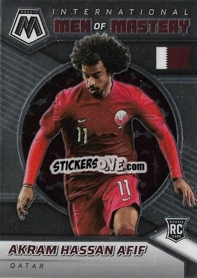 Sticker Akram Hassan Afif - Road to FIFA World Cup Qatar 2022 Mosaic - Panini