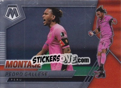 Sticker Pedro Gallese - Road to FIFA World Cup Qatar 2022 Mosaic n. 3mon - Panini