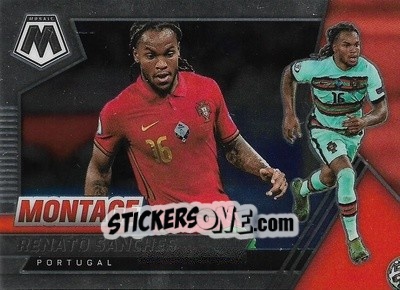 Sticker Renato Sanches - Road to FIFA World Cup Qatar 2022 Mosaic n. 4mon - Panini