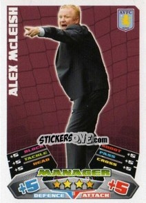 Cromo Alex McLeish - English Premier League 2011-2012. Match Attax - Topps