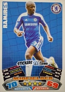 Sticker Ramires - English Premier League 2011-2012. Match Attax - Topps