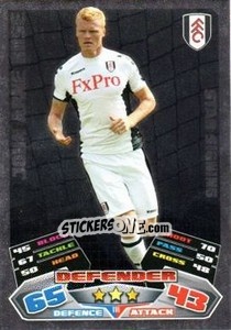 Sticker John Arne Riise - English Premier League 2011-2012. Match Attax - Topps