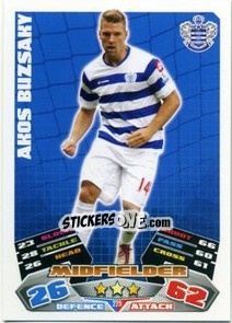 Figurina Akos Buzsaky - English Premier League 2011-2012. Match Attax - Topps