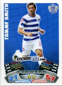 Cromo Tommy Smith - English Premier League 2011-2012. Match Attax n. 231 - Topps
