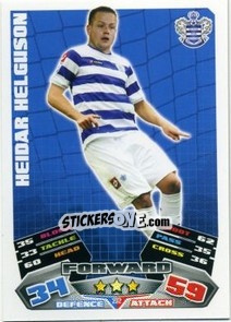 Sticker Heidar Helguson - English Premier League 2011-2012. Match Attax - Topps