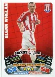 Sticker Glenn Whelan - English Premier League 2011-2012. Match Attax - Topps