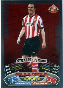 Sticker John O'Shea - English Premier League 2011-2012. Match Attax n. 256 - Topps