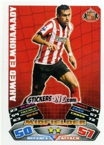 Sticker Ahmed Elmohamady - English Premier League 2011-2012. Match Attax - Topps