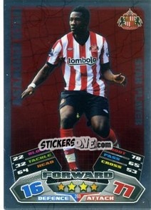 Cromo Asamoah Gyan - English Premier League 2011-2012. Match Attax - Topps