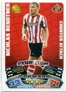 Sticker Nicklas Bendtner - English Premier League 2011-2012. Match Attax n. 270 - Topps