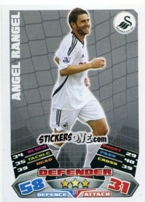 Sticker Angel Rangel - English Premier League 2011-2012. Match Attax - Topps