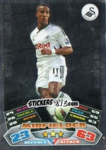 Sticker Scott Sinclair - English Premier League 2011-2012. Match Attax n. 281 - Topps