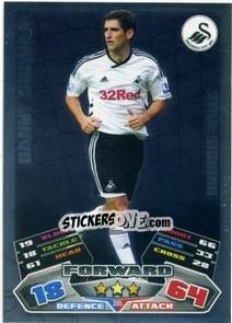 Sticker Danny Graham - English Premier League 2011-2012. Match Attax n. 285 - Topps
