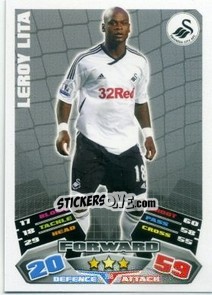 Sticker Leroy Lita - English Premier League 2011-2012. Match Attax n. 288 - Topps