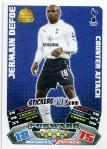 Figurina Jermain Defoe - English Premier League 2011-2012. Match Attax - Topps