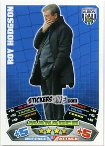 Sticker Roy Hodgson - English Premier League 2011-2012. Match Attax - Topps
