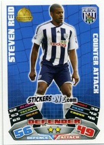 Cromo Steven Reid - English Premier League 2011-2012. Match Attax - Topps