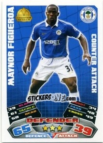 Sticker Maynor Figueroa - English Premier League 2011-2012. Match Attax n. 329 - Topps