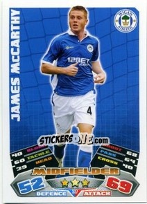 Sticker James McCarthy - English Premier League 2011-2012. Match Attax n. 337 - Topps