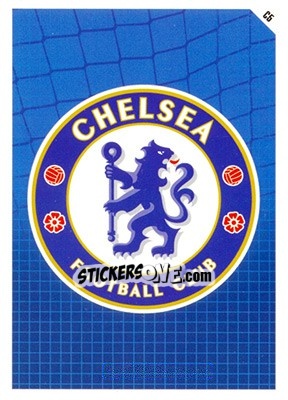 Cromo Chelsea Logo - English Premier League 2011-2012. Match Attax - Topps