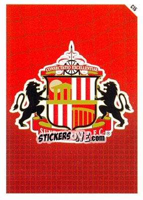 Sticker Sunderland Logo - English Premier League 2011-2012. Match Attax - Topps