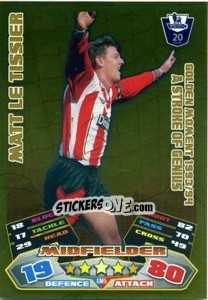 Sticker Matt Le Tissier - English Premier League 2011-2012. Match Attax n. GM5 - Topps