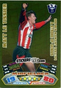 Sticker Matt Le Tissier - English Premier League 2011-2012. Match Attax - Topps