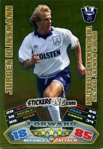 Figurina Jurgen Klinsmann - English Premier League 2011-2012. Match Attax - Topps