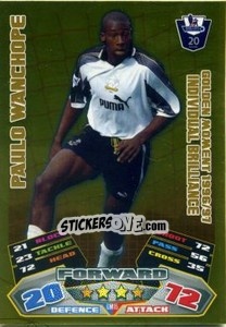 Sticker Paulo Wanchope - English Premier League 2011-2012. Match Attax n. GM15 - Topps