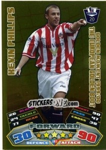 Cromo Kevin Phillips - English Premier League 2011-2012. Match Attax - Topps