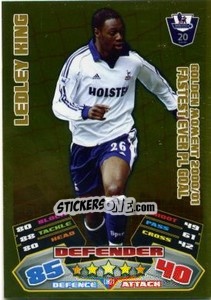 Sticker Ledley King - English Premier League 2011-2012. Match Attax - Topps