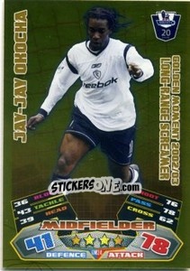 Cromo Jay-Jay Okocha - English Premier League 2011-2012. Match Attax - Topps