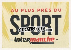 Sticker Au Plus Près Du Sport - Au plus près des Bleus 2022 n. 1 - Panini