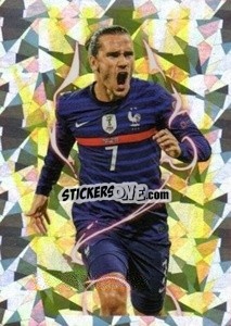 Sticker Antoine Griezmann - Au plus près des Bleus 2022 n. 8 - Panini