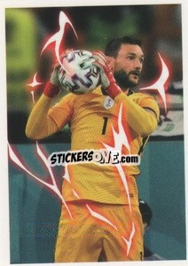 Sticker Hugo Lloris - Au plus près des Bleus 2022 n. 14 - Panini
