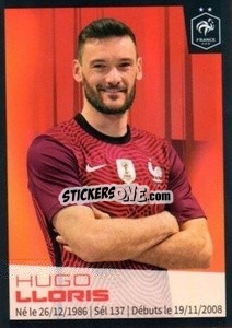 Sticker Hugo Lloris - Au plus près des Bleus 2022 n. 23 - Panini