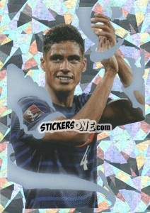Sticker Raphael Varane - Au plus près des Bleus 2022 n. 25 - Panini